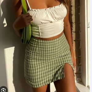 Princess Polly Plaid Skirt